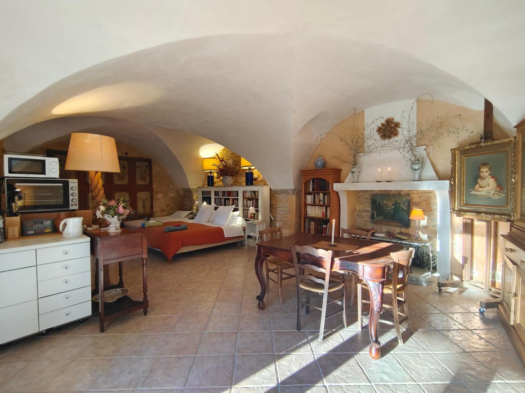 Rue Du Chateau A Cabrieres D'Avignon Bed and Breakfast Eksteriør billede